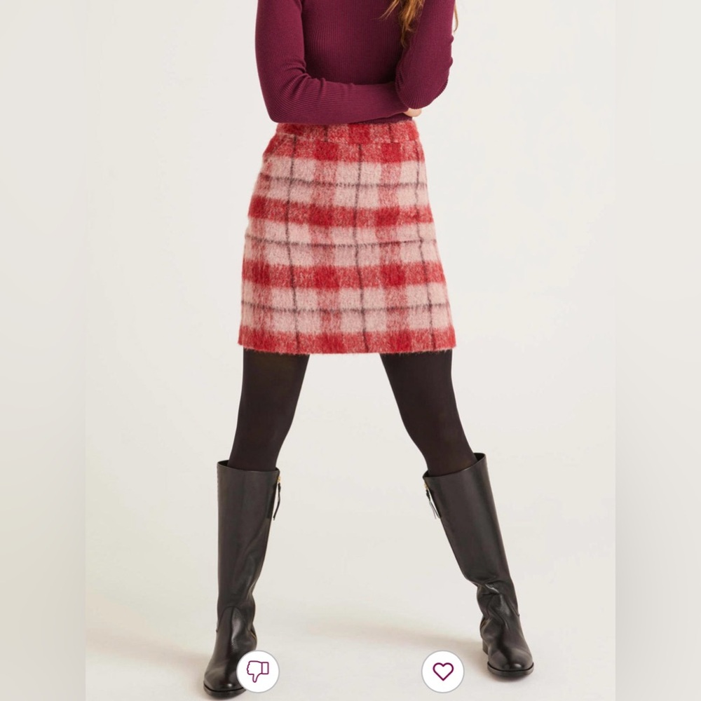 Boden Plaid Betsy Mini Skirt, size 6